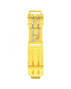 Accele 4182M 10 - 12 Gauge High Quality Dual Prong Yellow T-Taps - 100 Pack