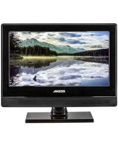 Axess TV1705-13 13" 12 Volt HD LED TV with AC/DC power adapter 
