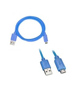 Axxess AX-MICROB-BL 3 foot USB to Micro USB Cable - Blue
