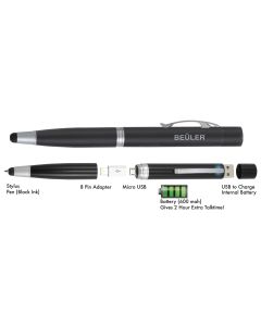 Beuler PSBB1 3 in 1 Stylus with Ink Pen and Battery Bank