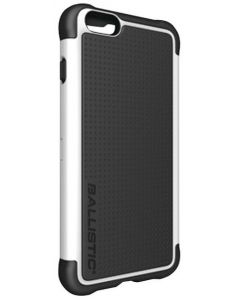 Ballistic BLCTJ1428A08C iPhone 6 Plus 5.5" Tough Jacket Case - Black/White