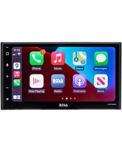 Boss Audio BVCP9850W Digital Media Receiver with 6.75" Capacitive Touchscreen, Wireless Apple Carplay and Wireless Android Auto