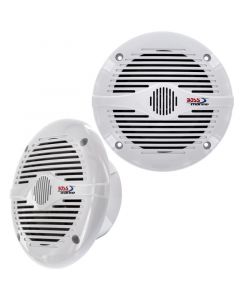 Boss MR60W 6.5" 2-Way Marine Speakers - White