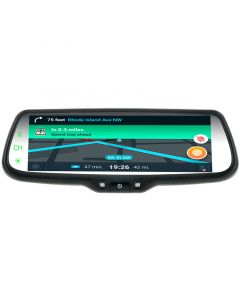 Boyo VTW73M 7 Inch Digital Rear View Mirror Monitor with Android and iOS Miracast
