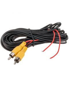 Quality Mobile Video RCA-L Single Shielded RCA Audio Video Cable - 18 foot