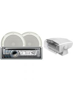Dual MCP300GH Marine Single-DIN CD Receiver with 6.5" Speakers