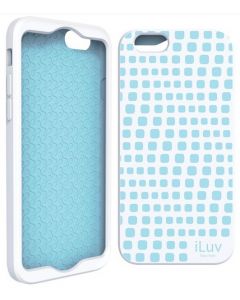 iLuv ILVAI6AURWWH iPhone 6 4.7" Aurora Wave Case - White