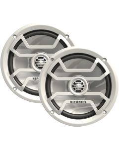 Hifonics TPS-CM65W 6.5" 2-Way Coaxial Marine/Powersports Speakers (White)