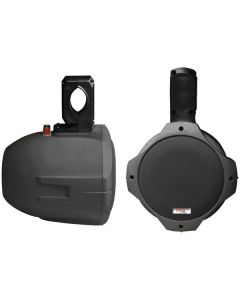 Pyle PLMRB85 Hydra Series 2-Way Wakeboard Speakers (8", 300 Watts, Black)