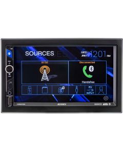 Jensen CMR2720 7" Digital Media Receiver with Bluetooth and Capacitive Touchscreen - 