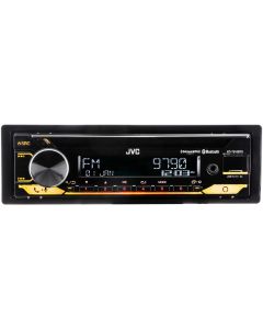 JVC KD-T910BTS Single DIN Bluetooth CD Receiver with USB and SiriusXM Ready - Tuner