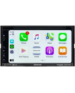 Kenwood DDX6706S Double DIN 6.8" In-Dash DVD/CD/AM/FM Receiver with Bluetooth, SiriusXM Ready and Apple CarPlay