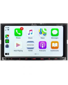 Kenwood DMX7706S Double DIN 6.95" Digital Multimedia Receiver with Bluetooth, Apple CarPlay, Android Auto and Short Chassis
