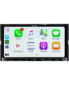 Kenwood eXcelon DMX907S 6.95 Inch Double DIN Digital Media Receiver with HD Radio, WebLink, Dash Cam Link, Apple CarPlay and Wireless Android Auto