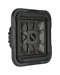 Kicker 46L7T122Solo-Baric 12" Dual 2 Ohm Square Shallow Mount Subwoofer - Main