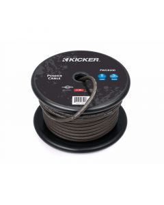 Kicker PWG8200 200-Feet Spool 8 AWG OFC Hyper-Flex Power/Ground Cable - Gunmetal Grey