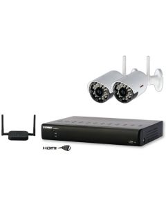 Lorex LH024501C2WB 4-Channel Stratus Cloud 960H DVR and 2 Realtime Wireless Cameras