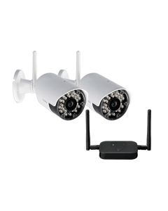 Lorex LW2232PK2B Two-Camera Indoor/Outdoor Wireless Surveillance System-two cameras and kit