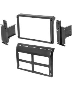 Metra 108-CH1B Double DIN Car Stereo Dash Kit for 2011 - 2018 Jeep Wrangler with Pioneer's DMH-C5500NEX Multimedia Receiver 