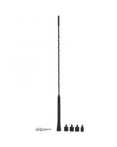Metra 44-RMOE 16 inch Black Wire Wound Replacement Mast with adapter set - Main