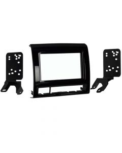 Metra 95-8235B Black Double DIN Installation Kit for Toyota Tacoma 2012-Up Vehicles