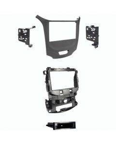 Metra 99-3020B Single or Double DIN Car Stereo Dash Kit for 2016 - and Up Chevrolet Cruze