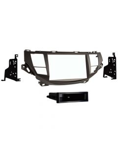 Metra 99-7807T Single or Double DIN Dash Kit for 2008 - 2012 Honda Accord Crosstour with Navigation - Taupe