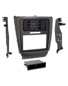 Metra 99-8163 Single or Double DIN Car Stereo Dash Kit for 2006 - 2015 Lexus IS - Two Tone Gray and Black finish