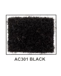 Metra AC301 40" Wide x 50 Yard Long Acoustic Carpet - Black