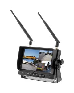 iBeam TE-4WCM Wireless 7 inch LCD Monitor with Quad Screen capability and Built in DVR