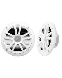 Boss Audio MR6W 6.5" Dual-Cone Marine Speakers (White)