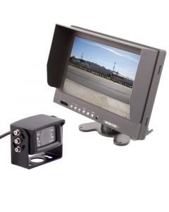 Safesight SC99002 Universal 9 inch LCD Monitor and Heavy Duty Commercial RV Back Up CCD Camera System with120 degrees Wide Angle Weatherproof Camera