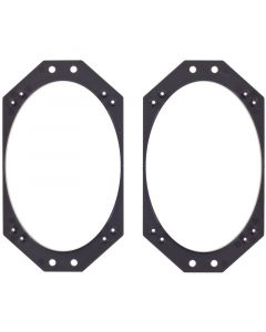Metra 82-1011 4 x 6 (inch) Speaker Adapter Plate for Jeep Wrangler 1997-06 Vehicles