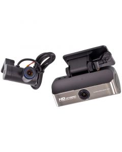 Carpa R2 Dashboard Camera with Remote Rear View Camera for Dual View - Mini DVR System 
