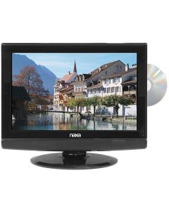Naxa NX-556 Dual Power 19 Inch Widescreen HD LCD Television with Built In ATSC Digital TV Tuner and DVD Player