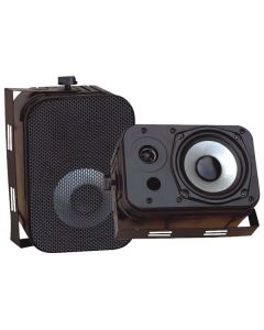 PYLE PDWR40B 5.25" Indoor/Outdoor Waterproof Speakers Black