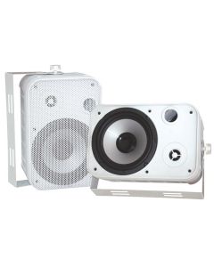PYLE PDWR50W 6.5" Indoor/Outdoor Waterproof Speakers White