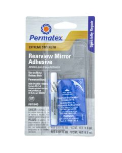 Permatex 81840 Extreme Rearview Mirror Professional Strength Adhesive 