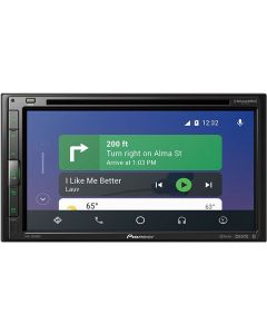 Pioneer AVH-2550NEX Double DIN 6.8 inch In Dash Car Stereo Receiver with DVD, Apple CarPlay, Android Auto and SiriusXM ready
