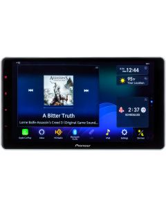 Pioneer DMH-WT7600NEX Single DIN 9 inch Modular Digital Media Receiver with Capacitive Touchscreen, Apple Carplay, Android Auto, and HD Radio