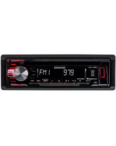 Kenwood KDC-168U Single DIN Car Stereo Receiver - Main
