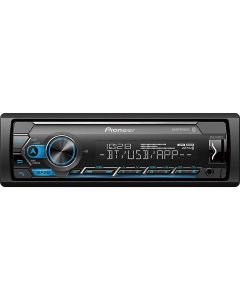Pioneer MVH-S322BT Single-DIN DIN Digital Media Receiver with Pioneer Smart Sync App Compatibility, MIXTRAX and Bluetooth