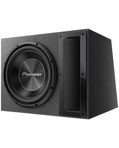 Pioneer TS-A300B Single 12 inch Slot Ported / Vented Pre-Loaded Enclosure Subwoofer - (Dual 4 ohm voice coil)