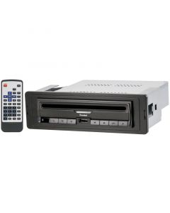 Farenheit DVD-39 Single-DIN In-Dash DVD Player with USB slot 