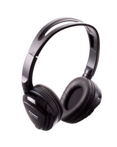Power Acoustik HP-12S Swivel Ear Pad Dual Channel IR Infrared Wireless Headphones