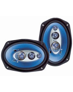 Pyle PL6984BL Blue Label 6x9 Inch 400 Watt 4 Way Quadriaxial Speaker System