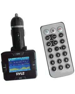 Pyle PLMP3C31B Wireless USB/SD Card FM Modulator/Transmitter with Bluetooth Hands Free Kit