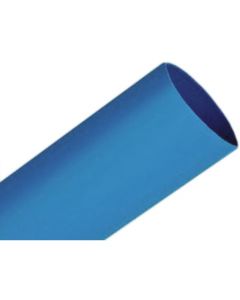 QMV 1531BLU 1/4" x 4 foot Blue 2:1 Heat Shrink Tubing