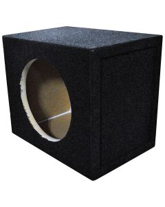 QPower BQSOLO10 Single 10" Sealed Front-Firing Subwoofer Enclosure
