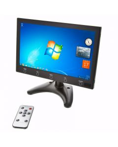 Safesight LCDP10WVGA3V 10 Inch VGA / Dual HDMI LCD Monitor with Headrest shroud and RCA video inputs 